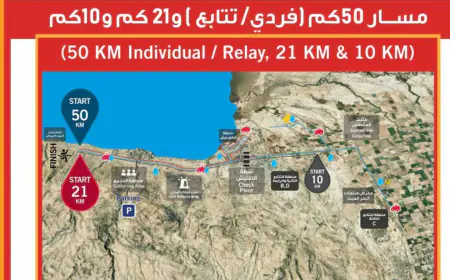 إغلاقات وتحويلات مرورية الجمعة تزامنا مع برومين ألترا ماراثون البحر الميت