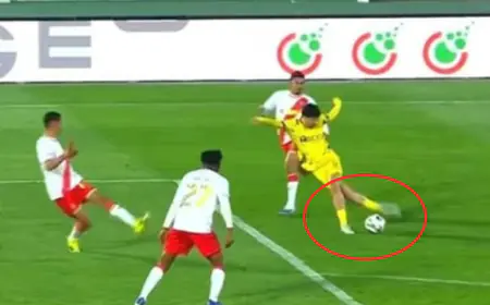هدف خرافي بـ الرابونا في الدوري المغربي (فيديو)
