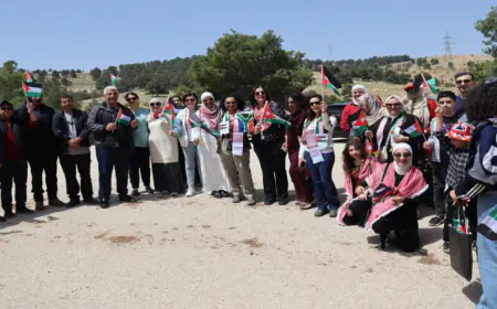 رابطة الطبيبات العربيات تنظم مبادرة لزراعة الأشجار في غابة الشهيد وصفي التل