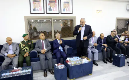 مندوبا عن الملك وولي العهد...العيسوي يعزي عشيرة الفريحات