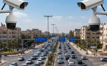 بدء تشغيل رادارات ضبط المخالفات المرورية  (أسماء المواقع)