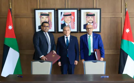 توقيع الاتفاقية الفنية القانونية النهائية لمشروع الناقل الوطني