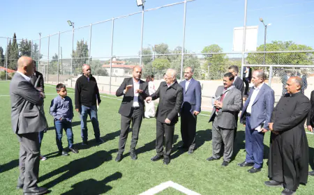 رئيس الديوان الملكي يفتتح ويتفقد مشاريع ضمن المبادرات الملكية في عجلون