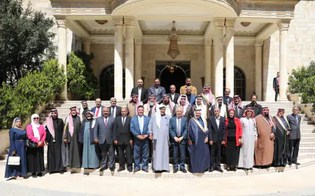 رئيس الديوان الملكي يلتقي وفدا من تجمع أبناء محافظة الكرك