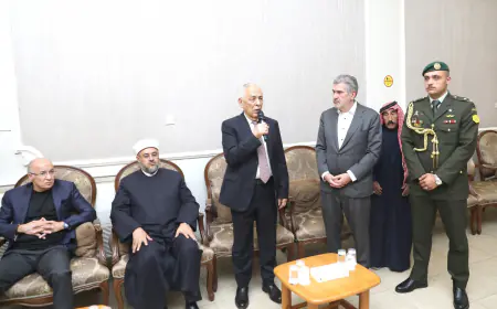 مندوبا عن الملك وولي العهد... العيسوي يعزي ملحس والمجالي وأبو نوار وصبحا وعلقم