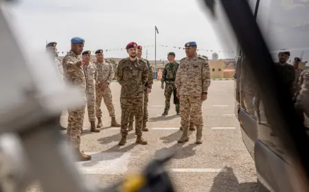 ولي العهد خلال تخريج خدمة العلم: الأردن أولًا.. والشباب  قوة هذا الوطن وركيزته