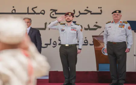 ولي العهد يرعى حفل تخريج الدفعة الأولى من مكلفي خدمة العلم (نص الكلمة)