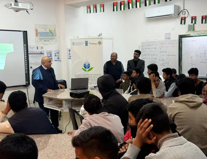 إطلاق برنامج توعوي لحصاد مياه الأمطار وترشيد الاستهلاك في مدارس محافظات الكرك والطفيلة ومعان