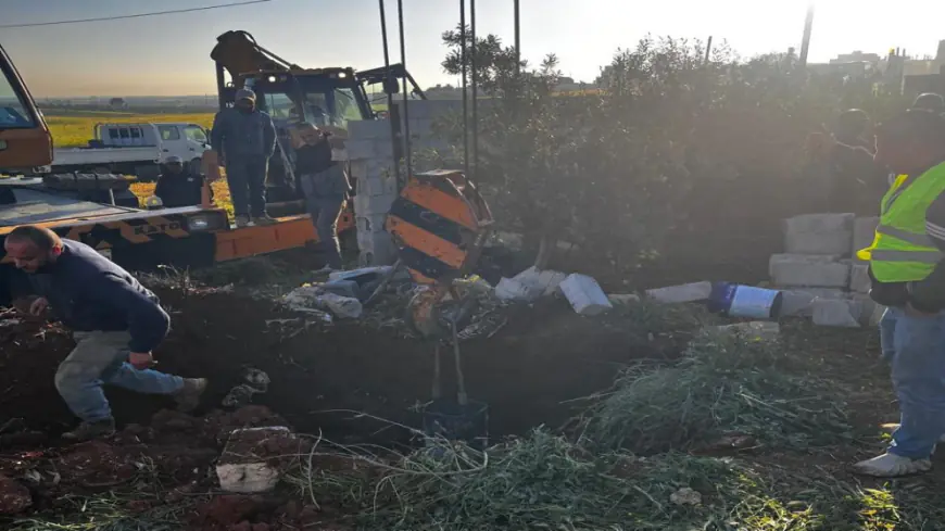 المياه: ضبط بئر مخالفة يبيع المياه وردمه في الرمثا