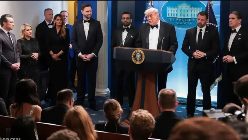 إجلاء ترامب من عشاء مراسلي البيت الأبيض بعد إطلاق نار في محيط الحفل