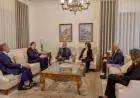 الملك يزور منزل رئيس الوزراء الراحل أحمد عبيدات (صور)