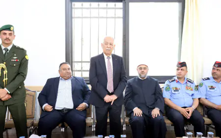 مندوبا عن الملك وولي العهد.. العيسوي يعزي عشيرتي الخوالدة والقاضي
