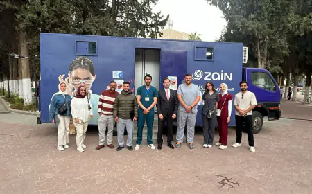 زين والجامعة الأردنية تواصلان تقديم الخدمات الصحية للطلبة عبر عيادة زين المجانية المتنقلة