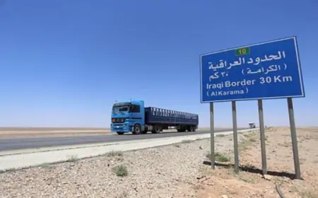 الداخلية: تمديد ساعات العمل يرفع حركة الشحن عبر الكرامة بنسبة 262%
