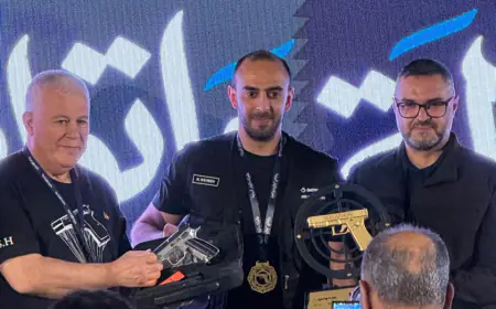 نسيب وهبه يتوج بطلاً لبطولة داتويلر للرماية احتفالاً بعيد الاستقلال الـ80