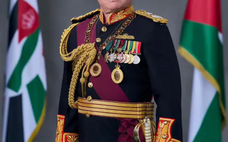 قيس محمود القيسي يهنئ جلالة الملك عبدالله الثاني بمناسبة عيد الجلوس الملكي الـ27
