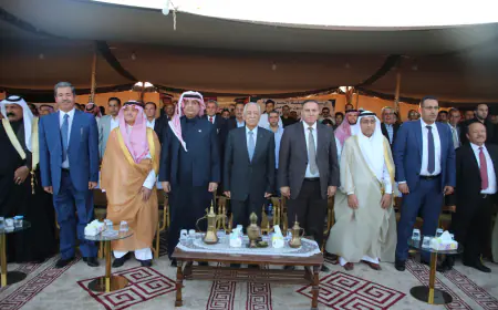 العيسوي يرعى احتفالا وطنيا بمناسبة الاستقلال الثمانين والأعياد الوطنية في البادية الشمالية 