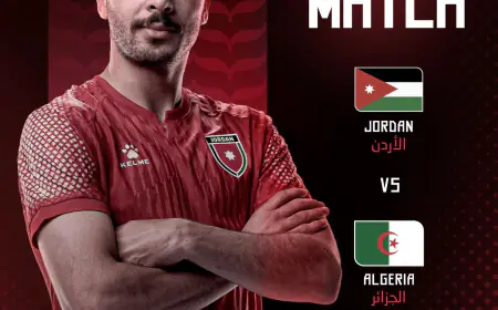 النشامى يرفعون وتيرة التحضيرات لمواجهة الجزائر في مونديال 2026
