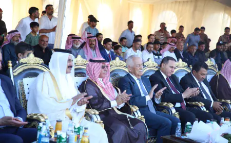 رئيس الديوان الملكي يرعى احتفال عشيرة الشرعة بالاعياد الوطنية