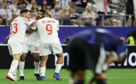 انتصار جديد للأرجنتين.. والنشامى يودعون كأس العالم2026
