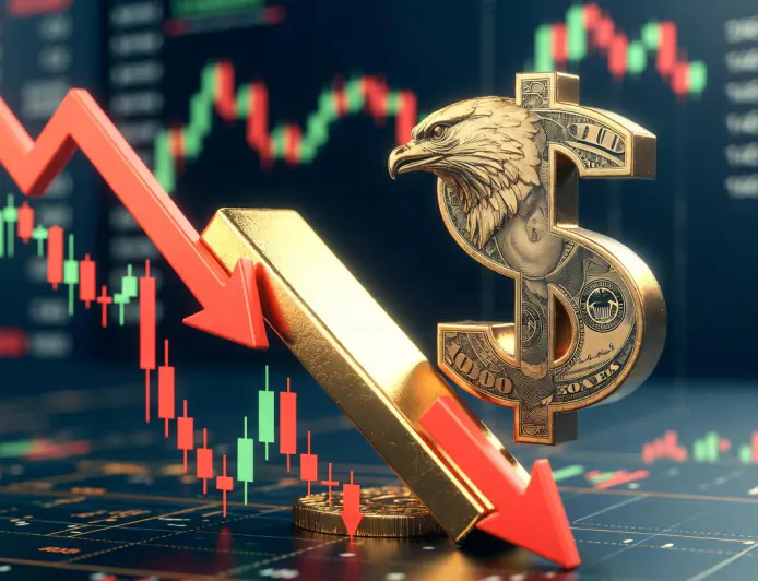 الذهب عند أدنى مستوى في أسبوعين.. والدولار يواصل الضغط