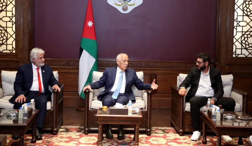 العيسوي يلتقي وفدا من جمعية كلنا للخير أهل الخيرية