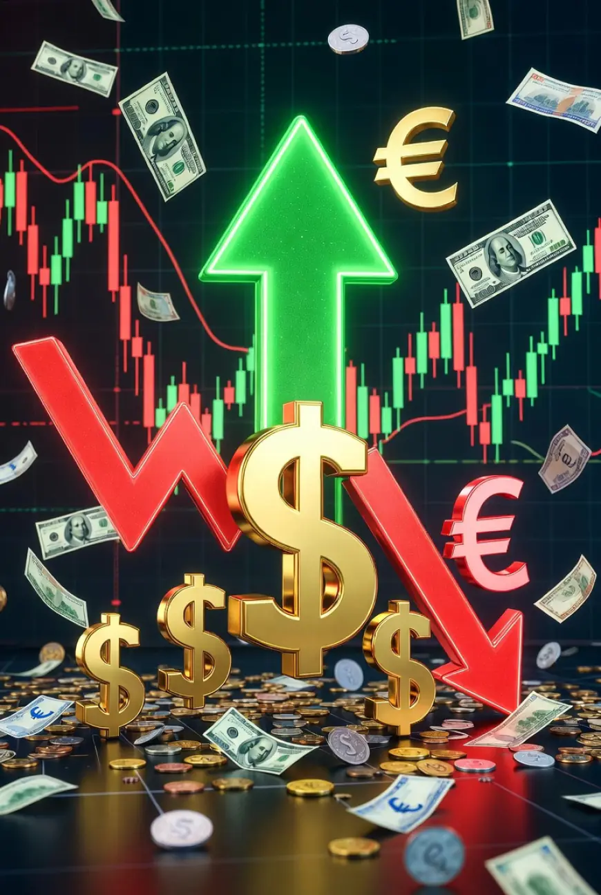 أسعار العملات العالمية.. الدولار يواصل الصعود واليورو والإسترليني تحت الضغط