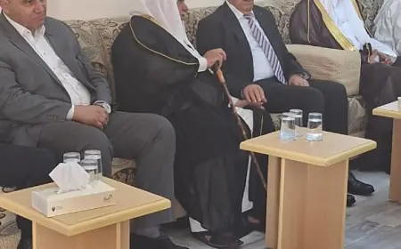 مندوبا عن الملك وولي العهد...العيسوي يعزي عشيرة الرحامنة