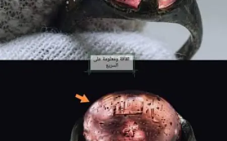 اكتشاف خاتم أثري نادر يحمل صورة ملكة مصرية بعد أكثر من ألفي عام