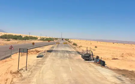 "الأشغال": انتهاء تحويل السير وإعادة فتح طريق وادي عربة الرئيسي بعد إنجاز عبارة غرندل الصندوقية