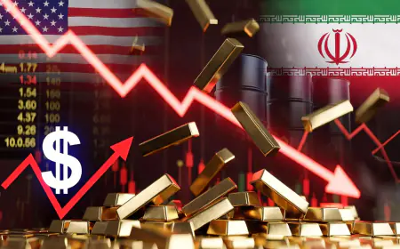 الذهب يتراجع لأدنى مستوى في أسبوع مع تصاعد التوتر بين أمريكا وإيران وارتفاع الدولار والنفط