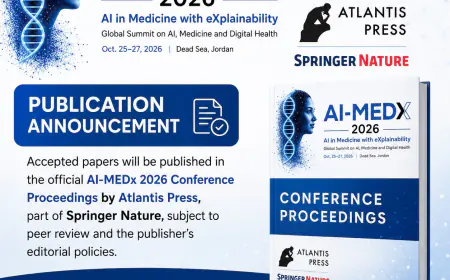 اتفاقية دولية تنقل أبحاث مؤتمر AI-MEDx 2026 إلى منصة Springer Nature العالمية