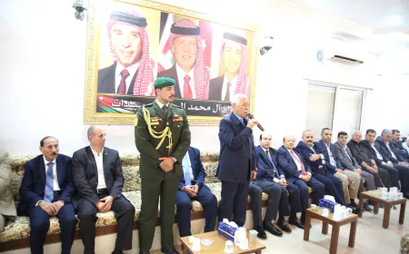 مندوبا عن الملك وولي العهد.. العيسوي يعزي عبيدات والذيب ومشعل والبدري