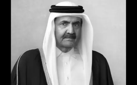 الديوان الأميري القطري يعلن وفاة الأمير حمد بن خليفة آل ثاني