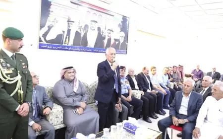 مندوبا عن الملك وولي العهد.. العيسوي يعزي عشيرتي مقدادي والزعبي