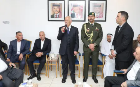 مندوبا عن الملك وولي العهد .. العيسوي يعزي الروابدة والعدوان والرواشدة