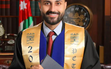 حسام العلاونة.. مبارك التخرج