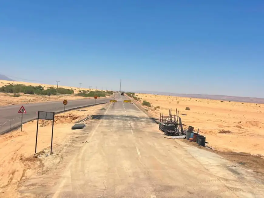 "الأشغال": انتهاء تحويل السير وإعادة فتح طريق وادي عربة الرئيسي بعد إنجاز عبارة غرندل الصندوقية