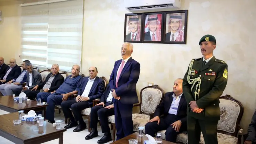 مندوبا عن الملك وولي العهد.. العيسوي يعزي الوشاح والفريحات