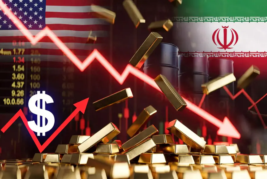 الذهب يتراجع لأدنى مستوى في أسبوع مع تصاعد التوتر بين أمريكا وإيران وارتفاع الدولار والنفط