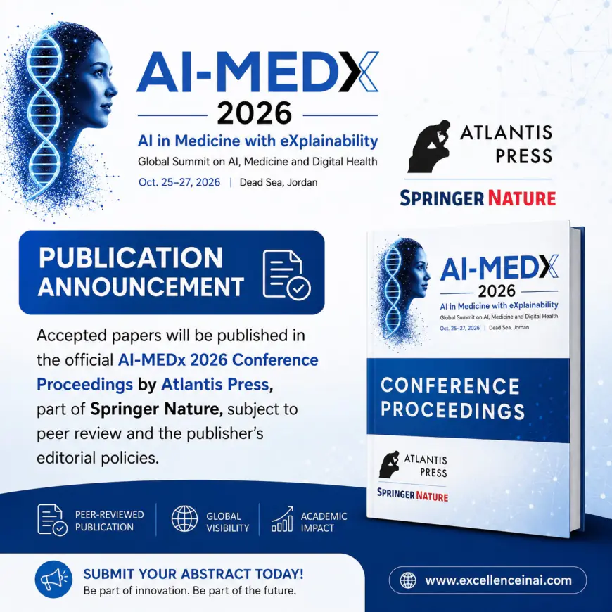 اتفاقية دولية تنقل أبحاث مؤتمر AI-MEDx 2026 إلى منصة Springer Nature العالمية