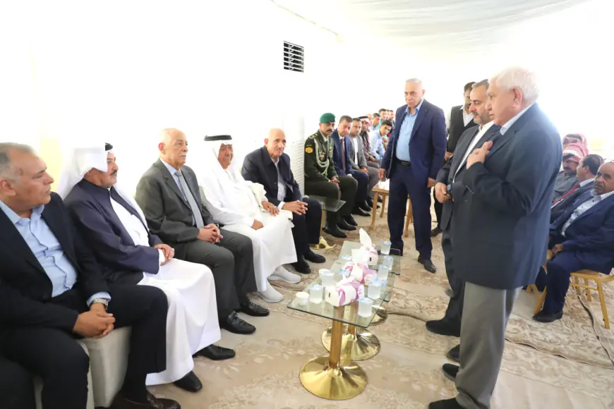 مندوبا عن الملك وولي العهد.. العيسوي يعزي المعاعية وعكروش