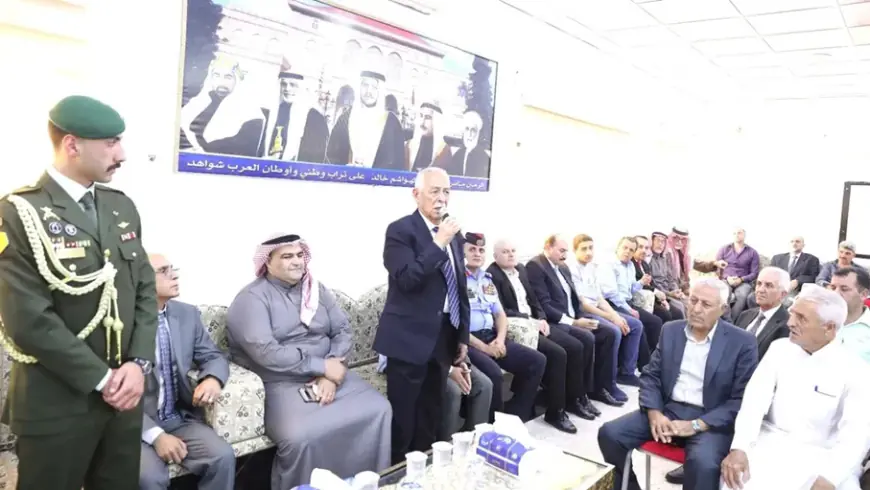 مندوبا عن الملك وولي العهد.. العيسوي يعزي عشيرتي مقدادي والزعبي