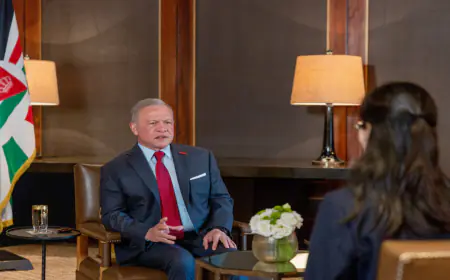 الملك خلال مقابلة مع "شينخوا" الصينية: نتطلع لتوسيع نطاق التعاون وتعزيز الربط الجوي مع الصين