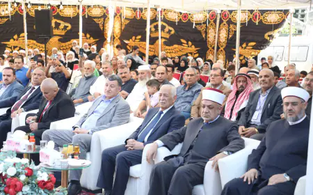 رئيس الديوان الملكي يرعى تخريج الفوج الرابع من طلبة مركز "إرشيد" القرآني في بلدة علعال